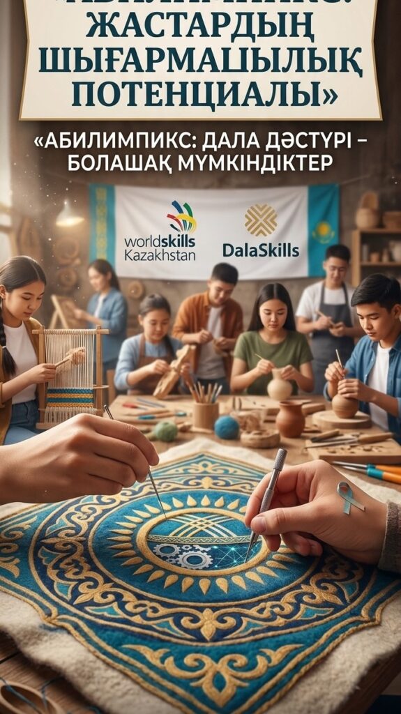 🇰🇿 ДӘСТҮР МЕН ШЕБЕРЛІК: БОЛАШАҚҚА ЖОЛ 🇰🇿 WorldSkills Kazakhstan қозғалысының&hellip;